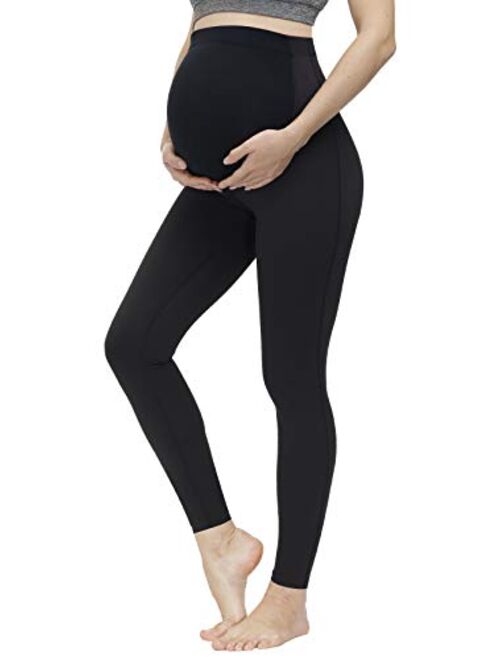 HOFISH Women's Ultra-Soft Thermal Bottom Underwear Stretchy Maternity Long Leggings Yoga Pants for Pregnancy