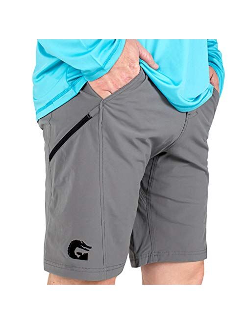 Gator Waders Mens Breakline Performance Fishing Shorts