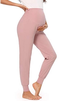 Liu & Qu Maternity Women's Casual Pants Stretchy Comfortable Lounge Pants