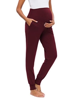 Liu & Qu Maternity Women's Casual Pants Stretchy Comfortable Lounge Pants