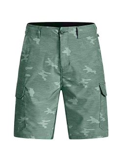 Mens Cargo Shorts Hybrid Quick Dry Stretch Tactical Casual Short