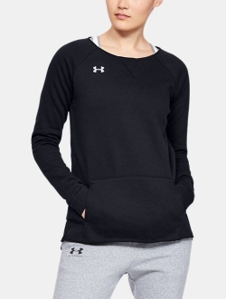 Women's UA Hustle Fleece Crew