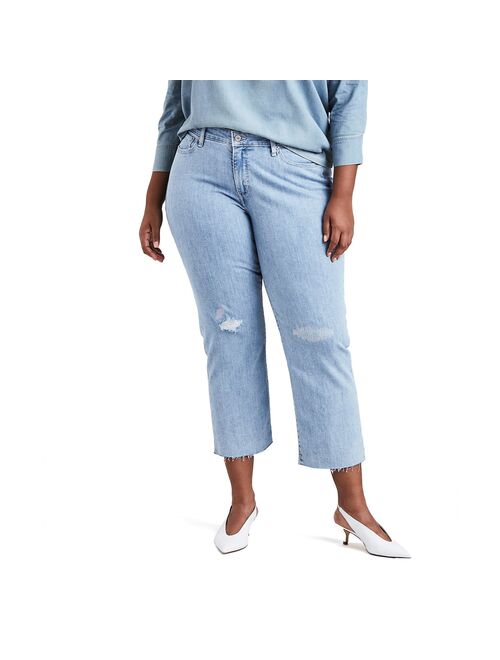 Plus Size Levi's® Tapered Mid-rise Boyfriend Jeans