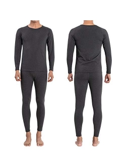 FITEXTREME MAXHEAT Mens Thermal Underwear Long Johns Set with Fleece Lined