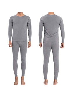 FITEXTREME MAXHEAT Mens Thermal Underwear Long Johns Set with Fleece Lined