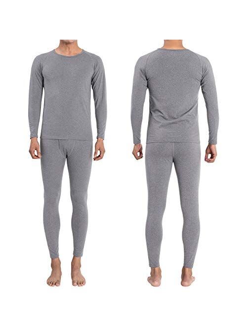 FITEXTREME MAXHEAT Mens Thermal Underwear Long Johns Set with Fleece Lined