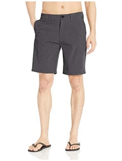 Men's Union Heather Amphibian 20 Inch Length Hybrid Short