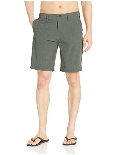 Quiksilver Men's Union Heather Amphibian 20 Inch Length Hybrid Short