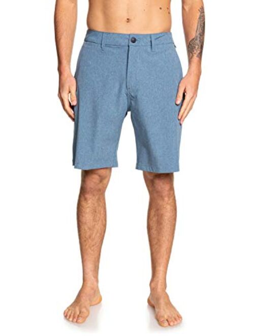 Quiksilver Men's Union Heather Amphibian 20 Inch Length Hybrid Short