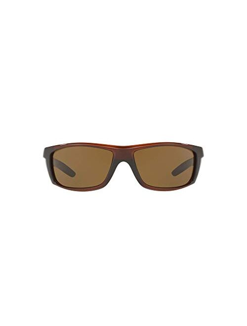 Sunglass Hut Collection men Sunglasses, Brown Lenses Nylon Frame, 63mm