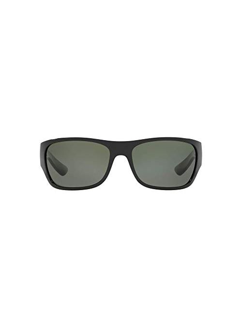 Sunglass Hut Collection men Sunglasses, Black Lenses Nylon Frame, 63mm