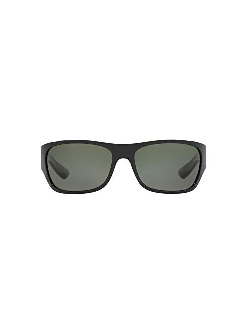 Sunglass Hut Collection men Sunglasses, Black Lenses Nylon Frame, 63mm