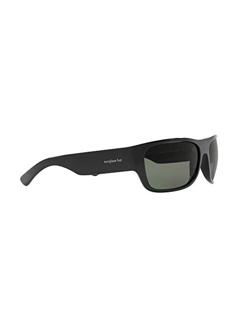 Sunglass Hut Collection men Sunglasses, Black Lenses Nylon Frame, 63mm