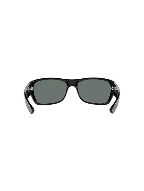 Sunglass Hut Collection men Sunglasses, Black Lenses Nylon Frame, 63mm