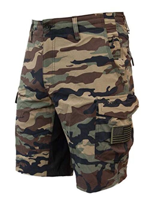 O'NEILL Men's GI Jack Traveler Cargo Pocket Hybrid Stretch Walk Short, 21 Inch Outseam [Extended Sizing - Up to Size 48]