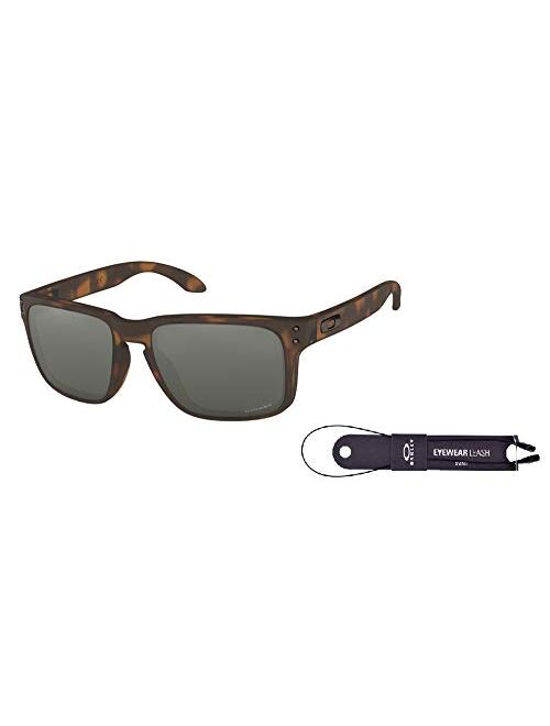 Oakley Holbrook OO9102 Sunglasses For Men For Women+BUNDLE with Oakley Accessory Leash Kit