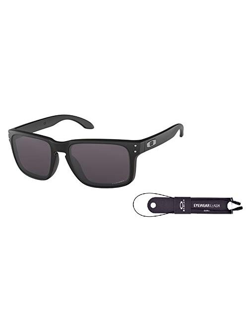 Oakley Holbrook OO9102 Sunglasses For Men For Women+BUNDLE with Oakley Accessory Leash Kit