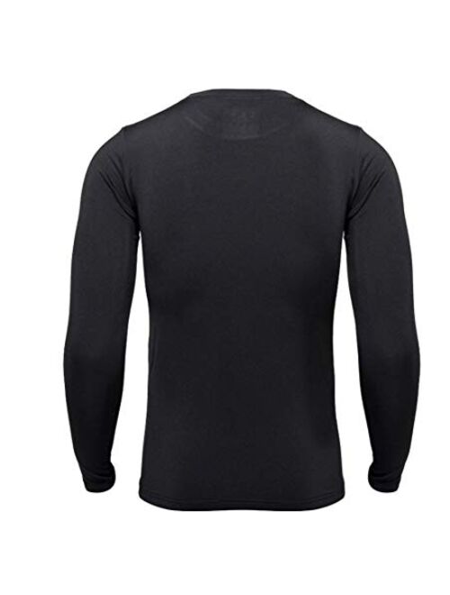 Mens Thermal Underwear Set - Cold Weather Thermal Long Johns & Winter Skiing Warm Top and Bottom Set