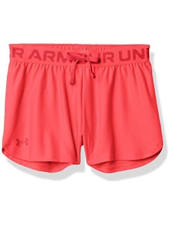 Girls' UA Play Up Solid Shorts