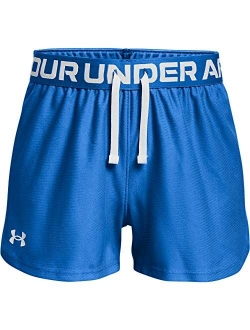 Girls' UA Play Up Solid Shorts