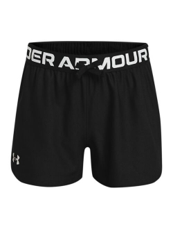 Girls' UA Play Up Solid Shorts