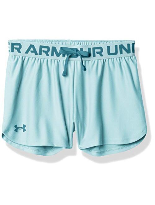 Under Armour Girls' UA Play Up Solid Shorts