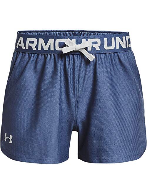 Under Armour Girls' UA Play Up Solid Shorts