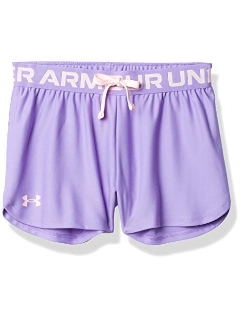 Under Armour Girls' UA Play Up Solid Shorts