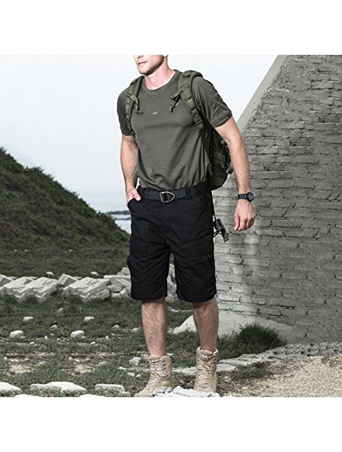 ReFire Gear Men's Urban Tactical Military EDC Cargo Shorts Rip Stop Cotton Outdoor Camo Shorts