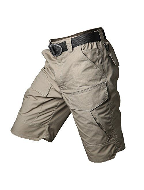 ReFire Gear Men's Urban Tactical Military EDC Cargo Shorts Rip Stop Cotton Outdoor Camo Shorts