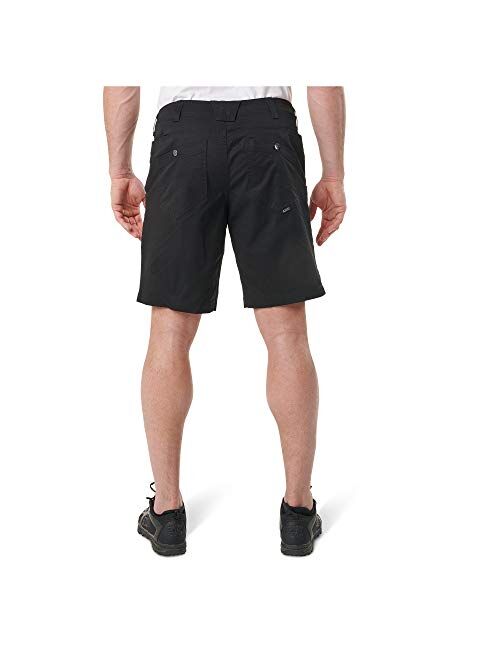 5.11 Tactical Men's Athos Shorts 10-Inch Inseam, Running Gusset, Stretch Twill, Style 73338