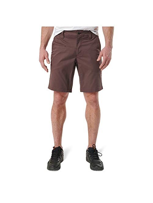 5.11 Tactical Men's Athos Shorts 10-Inch Inseam, Running Gusset, Stretch Twill, Style 73338