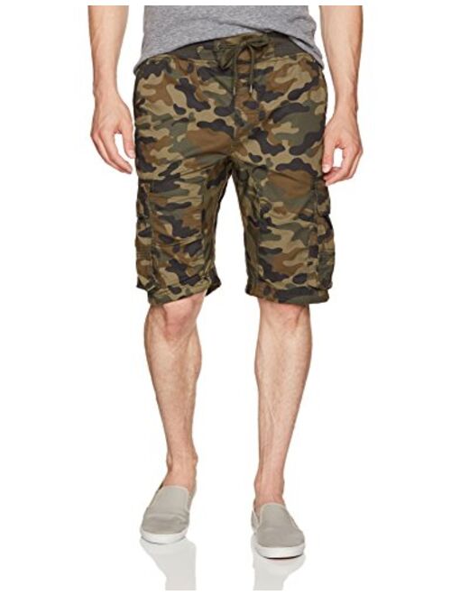 Buy Southpole Men's Jogger Shorts with Cargo Pockets in Solid and Camo ...