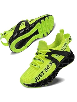 Boys Girls Sneakers Kids Running Sports Athletic Non-Slip Shoes for Little Kids/Big Kids