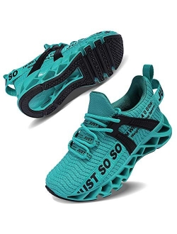 Boys Girls Sneakers Kids Running Sports Athletic Non-Slip Shoes for Little Kids/Big Kids