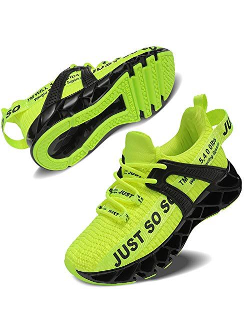 COKAFIL Boys Girls Sneakers Kids Running Sports Athletic Non-Slip Shoes for Little Kids/Big Kids