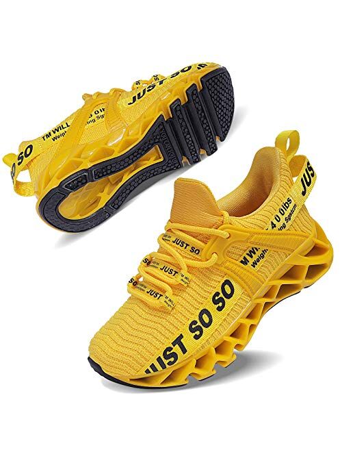 COKAFIL Boys Girls Sneakers Kids Running Sports Athletic Non-Slip Shoes for Little Kids/Big Kids