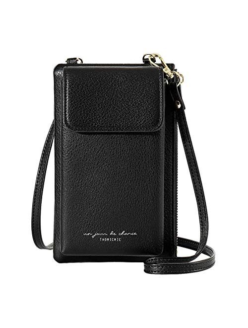 Aeeque Small Crossbody Bags for Women Cell Phone Purse Credit Card Holder Wallet