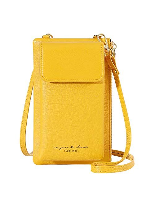 Aeeque Small Crossbody Bags for Women Cell Phone Purse Credit Card Holder Wallet