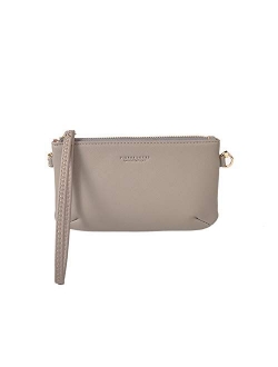 Women's Wristlet Wallet Leather Clutch Handbag Crossbody Phone Bag Purse