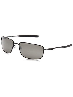 Men's Oo4075 Wire Metal Rectangular Sunglasses