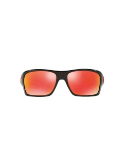 Men's Oo9263 Turbine Rectangular Sunglasses