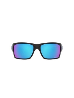 Men's Oo9263 Turbine Rectangular Sunglasses