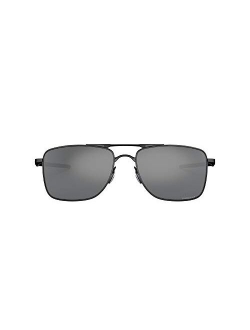 Men's Oo4124 Gauge 8 Metal Rectangular Sunglasses