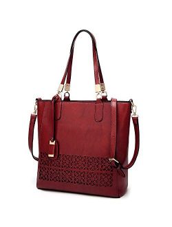 Women Top Handle Handbags Satchel Shoulder Bag for Lady Purse Tote Bag