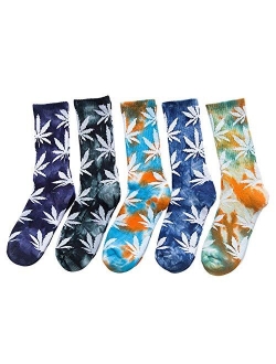 Men's 7 Pack Colorful Solid Dress Socks