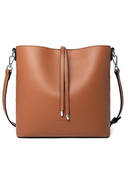 Women Handbags Vegan Leather Designer Shoulder Tote Purse Casual Hobo Crossbody Bucket Bags