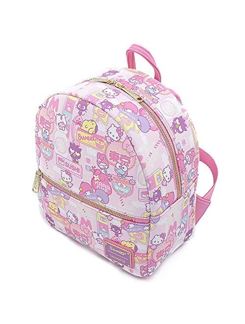 Loungefly X Sanrio Hello Kitty Kawaii Convertible Mini Backpack