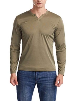 Men's Cotton Lightweight Quarter Zip Shirt