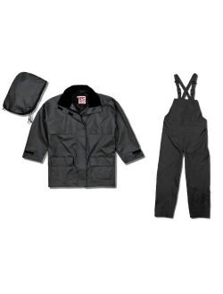 Viking Open Road 150 Denier Trilobal Rip-Stop Waterproof and Windproof Industrial 3-Piece Suit